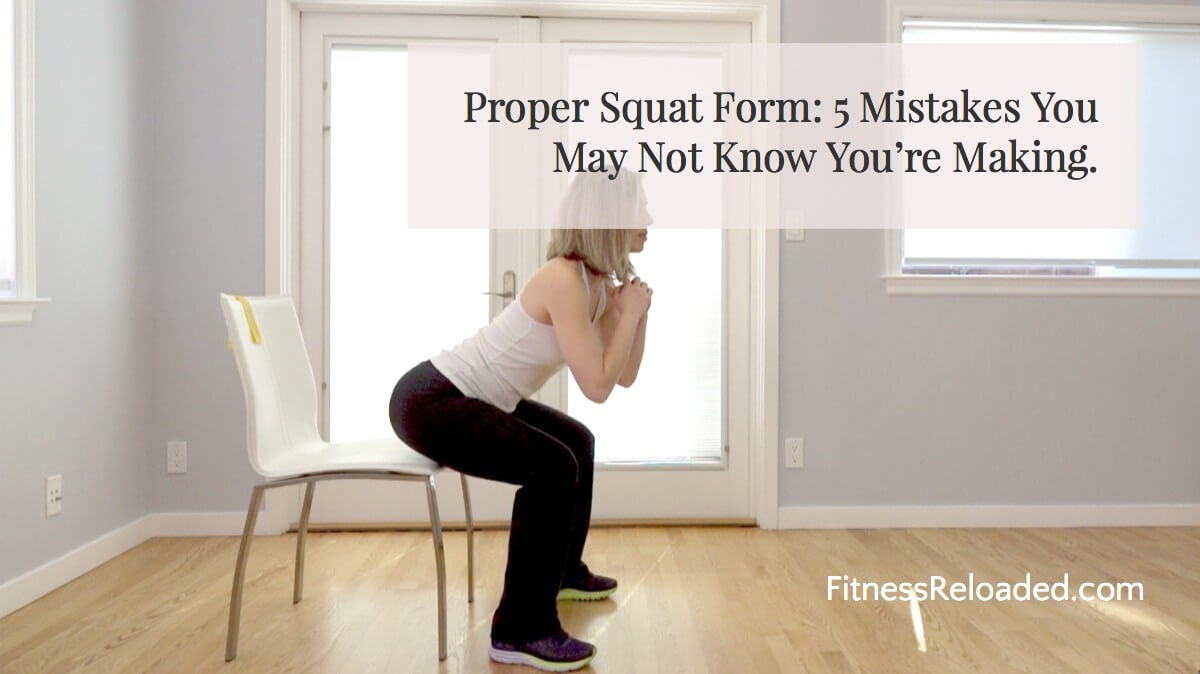 5 Ways You're Squatting Wrong