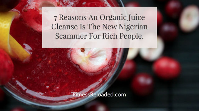 organic juice cleanse