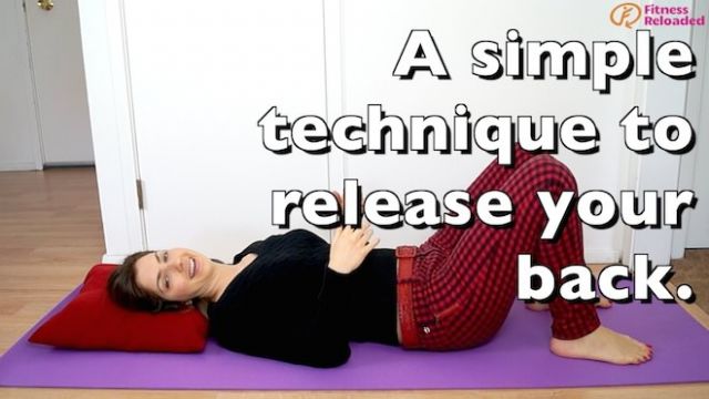 Straight Back Flexibility Technique