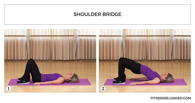 Shoulder bridge isotonic