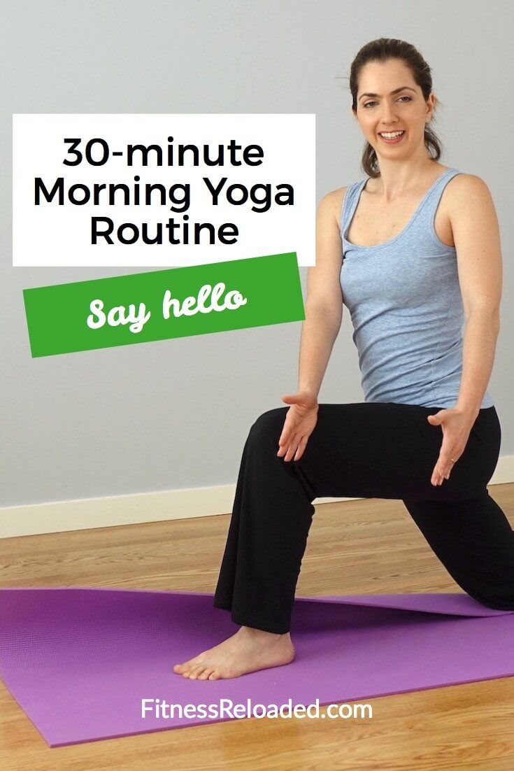 30 minute morning exercise hot sale