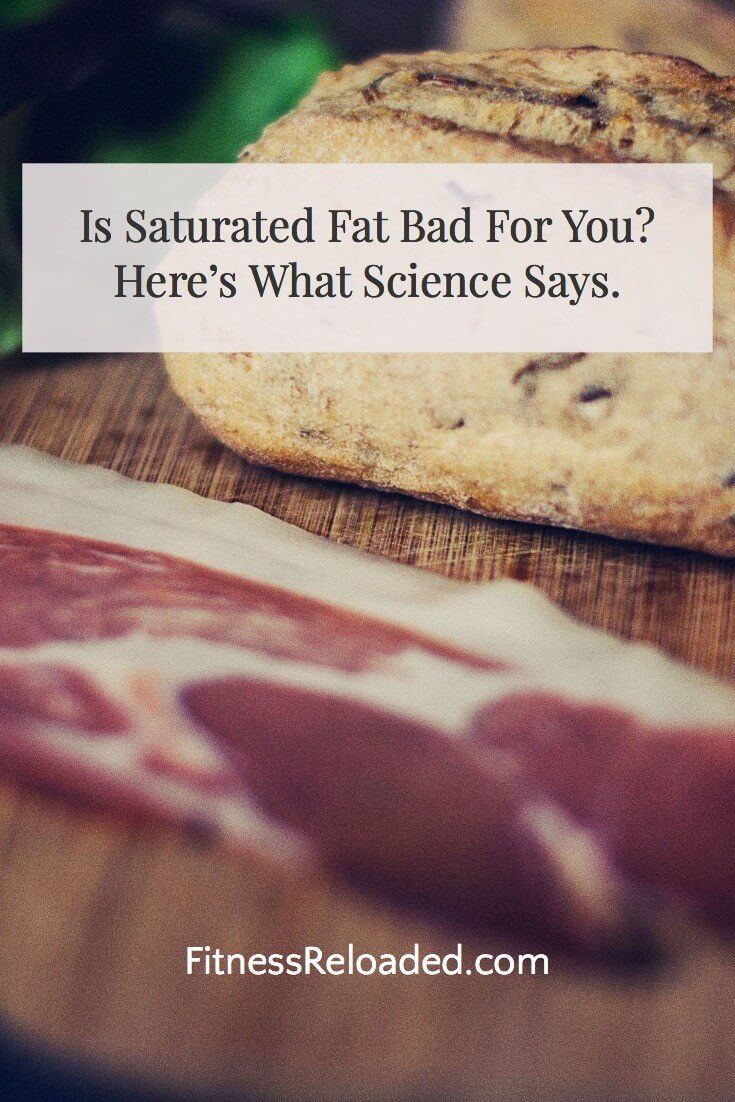 is saturated fat bad for you